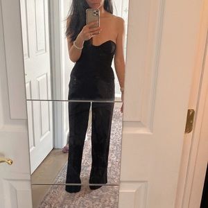 Zara NWT sweetheart neckline jumpsuit in size XS